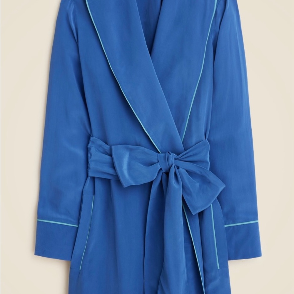 J.Crew Robe in Crepe De Chine NWT